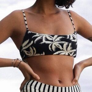 BILLABONG Palm Side Maui Bikini Top Reversible Size M
